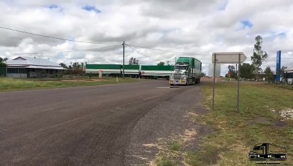 Massive RoadTrain in the Outback Australian
