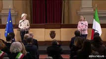 Migranti, Meloni ringrazia von der Leyen: ha capito nostro approccio