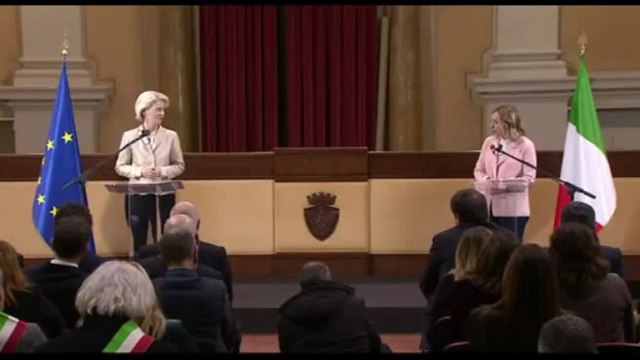 Migranti, Meloni ringrazia von der Leyen: ha capito nostro approccio