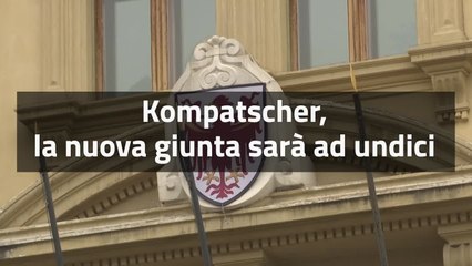 Kompatscher: "Nuova Giunta sara' ad undici"