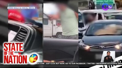 Lisensya at car registration ng lalaking paulit-ulit na nasangkot sa away-kalsada, pansamantalang sinuspinde | SONA