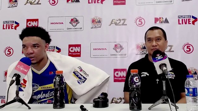Interview with Best Player Tyler Bey and Coach Chito Victolero [Jan. 17, 2024]