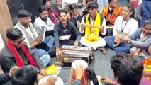 Ramlala Utsav: College campus echoed with Ramdhun bhajan-kirtan
