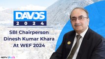 SBI Chairman Dinesh Khara At World Economic Forum 2024 | NDTV Profit