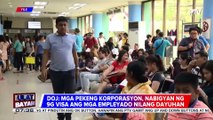 Modus operandi sa pagproseso sa visa ng ilang dayuhan sa BI, nadiskubre ng DOJ