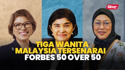 Tiga wanita Malaysia tersenarai Forbes 50 Over 50