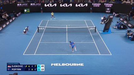 Open d'Australie - Djokovic bousculé mais vainqueur