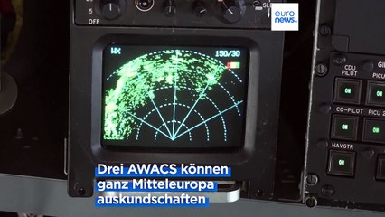 Die Augen der NATO: Radarflugzeug macht Russland eine Ansage