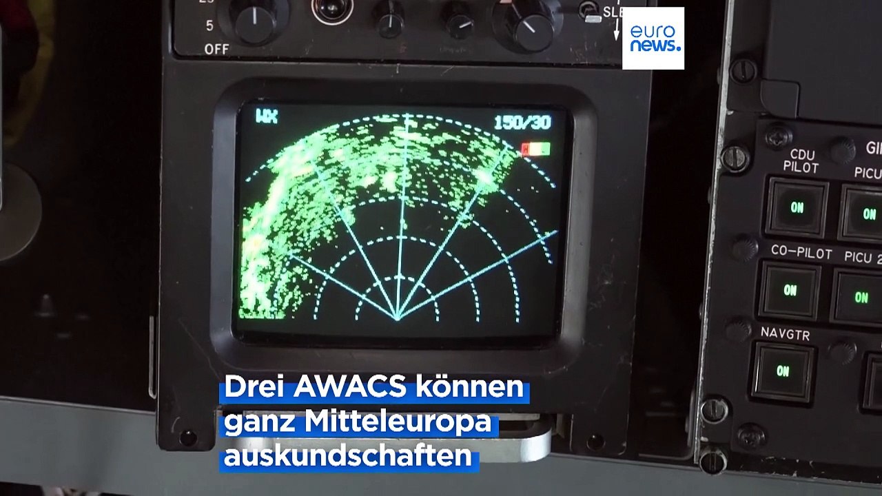 Die Augen der NATO: Radarflugzeug macht Russland eine Ansage