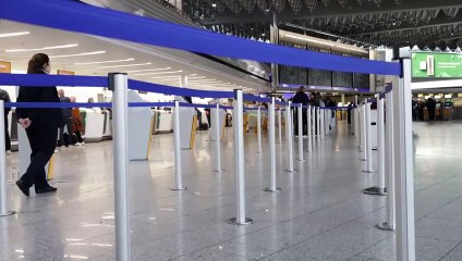 Nieve y ventiscas en Europa, con vuelos cancelados en Alemania