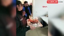 Şehit Polis Memurunun Oğluna Sürpriz Doğum Günü Kutlaması