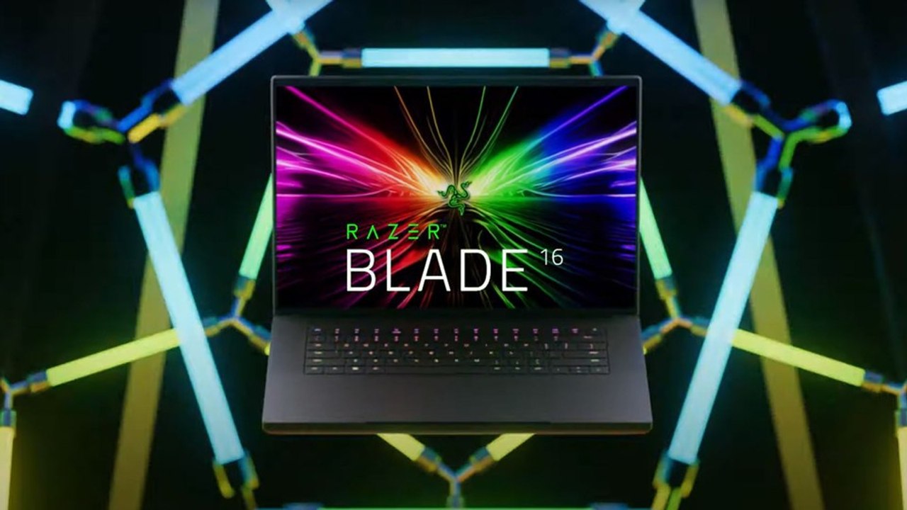 Razer Blade 16: Gaming-Laptop mit OLED und 240Hz im Trailer