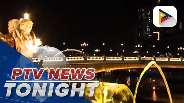 PBBM, FL Liza Marcos attends the ceremonial opening of walkway showcase area of Pasig River Urban Dev’t Project