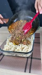 When I make pasta with meat like this, everyone asks me for the recipe!