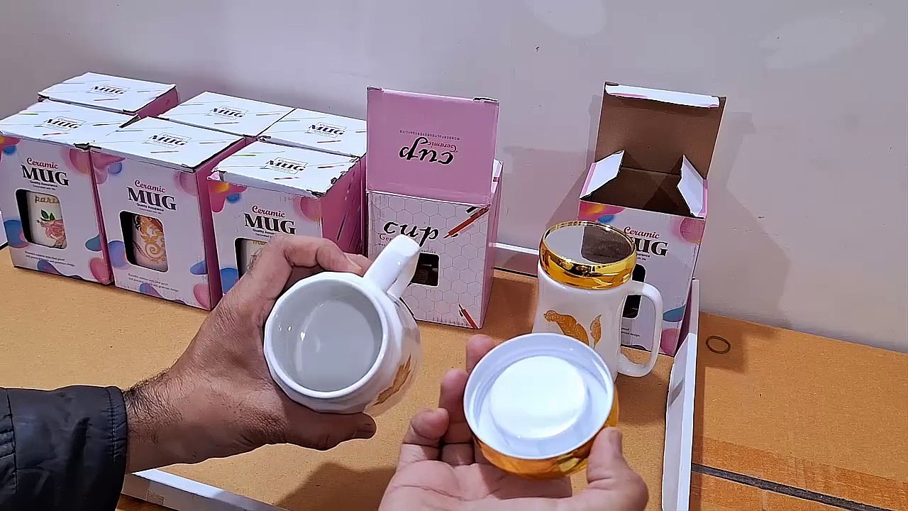 Unboxing and Review of Motivational Quote Printed Coffee Mug and Tea Cup for Gift to Friend, Brother, Motivational Gift Fathers Gift Mugs