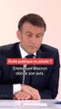 École publique ou privée ? Emmanuel Macron donne son avis.