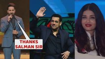 IIFA\Umang award full Show2023| Aishwarya Rai was claping when ayushman shared his award to Salman