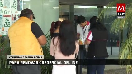 Crece la demanda en INE para actualizar credencial, comienzan a saturar citas