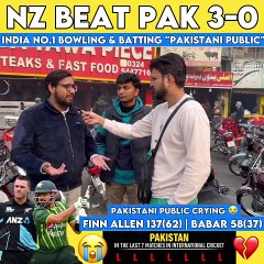 Video herunterladen: NZ Exposed PAK 3-0 | PAK Public Crying | Finn Allen 137(62) Babar 58(37) #NZvsPAK #india #PAKvsNZ #pakpublicreaction #pakmediacrying #finnallen #shaheenafridi #cricket #TeamPakistan #TeamNZ #cricket #cricketfans