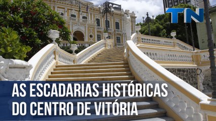 As escadarias históricas do Centro de Vitória | Vem pro Centro