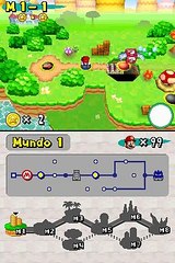 New Super Mario Bros. online multiplayer - nds