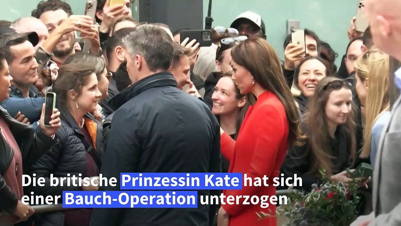 Prinzessin Kate im Krankenhaus – Bauch-OP erfolgreich