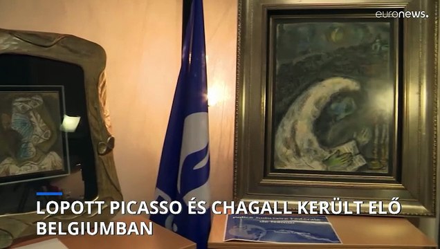 Lopott Picasso- és Chagall-festmények kerültek elő Belgiumban