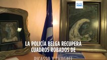 La Policía de Bélgica recupera obras robadas de Picasso y Chagall