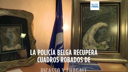 La Policía de Bélgica recupera obras robadas de Picasso y Chagall