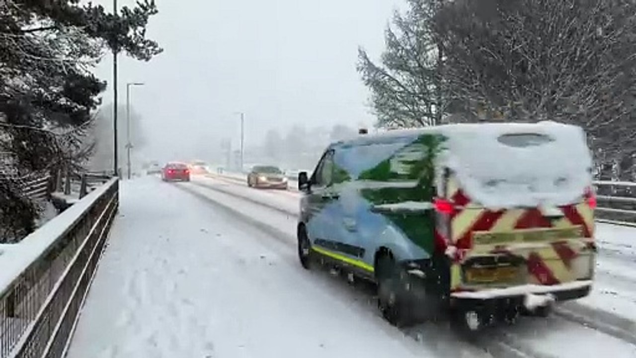 Snow at Alness