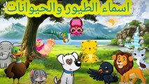 أصوات الحيوانات لتعليم الأطفال | حيوانات الغابة