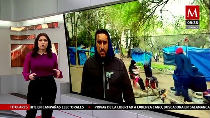 En Tamaulipas, migrantes enfrentan temperaturas de -11 grados
