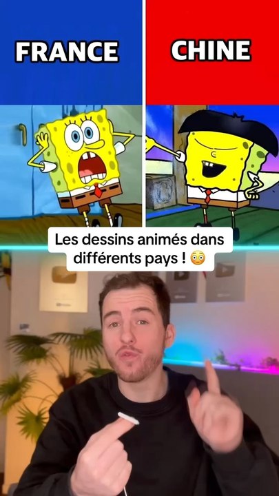 Les dessins animés dans différents pays !