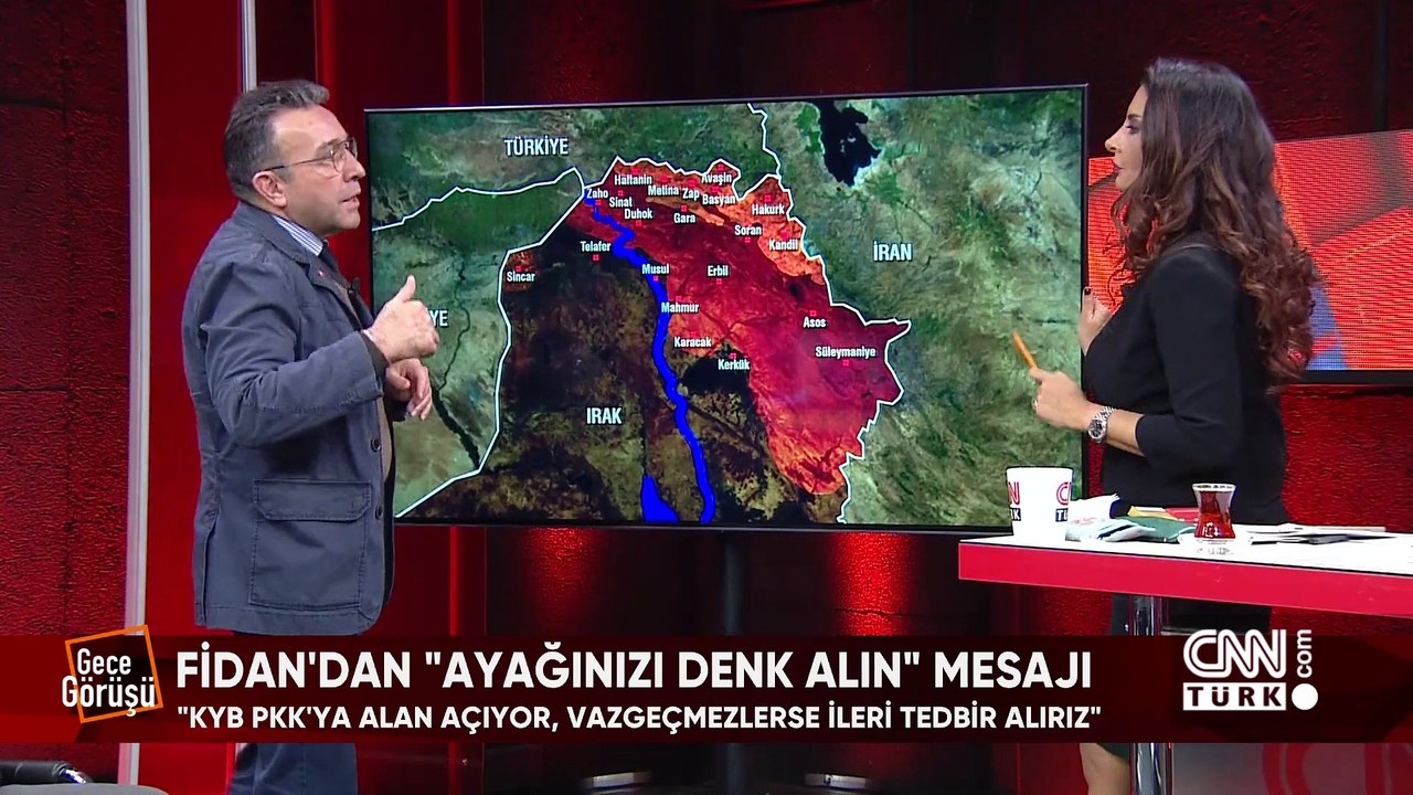 10 bin TL olan en düşük emekli maaşı, Fidan'ın "ayağınızı denk alın" mesajı ve İran'ın Erbil'i füzelerle vurması Gece Görüşü'nde konuşuldu