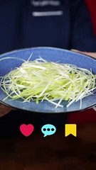 Technique de base en cuisine #4 - La Julienne (Exclusivité Dailymotion) #Dailycuisine #Dailyfood