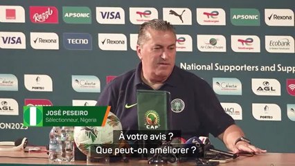 Nigeria - Peseiro demande de l'aide à un journaliste pour régler les soucis de réalisme des Super Eagles