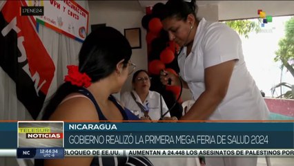 Nicaragua celebra su primera mega feria de Salud del año 2024