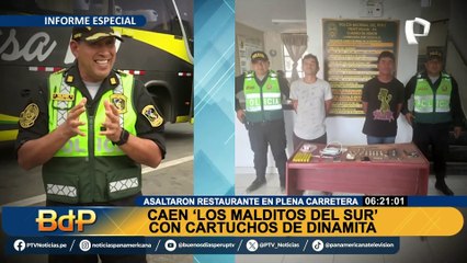PNP desarticula peligrosa banda "Los Malditos del Sur"