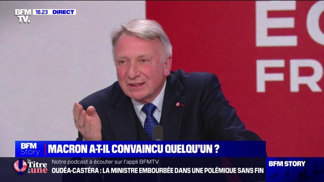 Conférence de presse d'Emmanuel Macron: Le président de la République est passé à côté de tous les sujets essentiels , pour Roger Chudeau (RN)