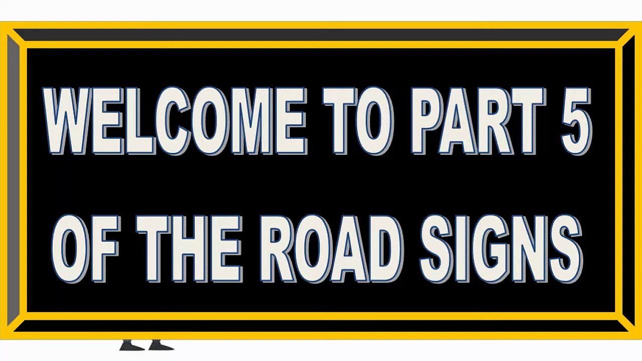 Road Traffic Signs - PART 5 _ ROAD MARKINGS -K53 Learners License South Africa (720p)