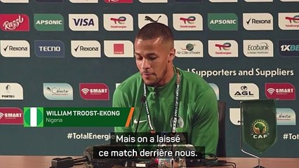 Troost-Ekong : "On sait que ce sera un gros défi"