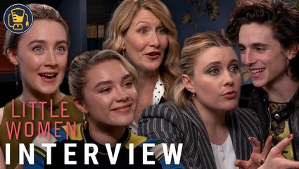 Exclusive Interview with the Cast of ‘Little Women’ 🎬