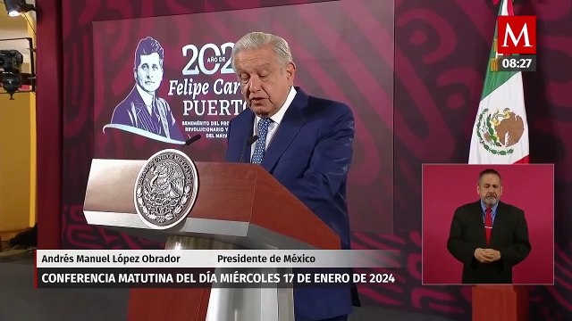AMLO destaca los encargos de los servidores públicos en proyectos hídricos prioritarios