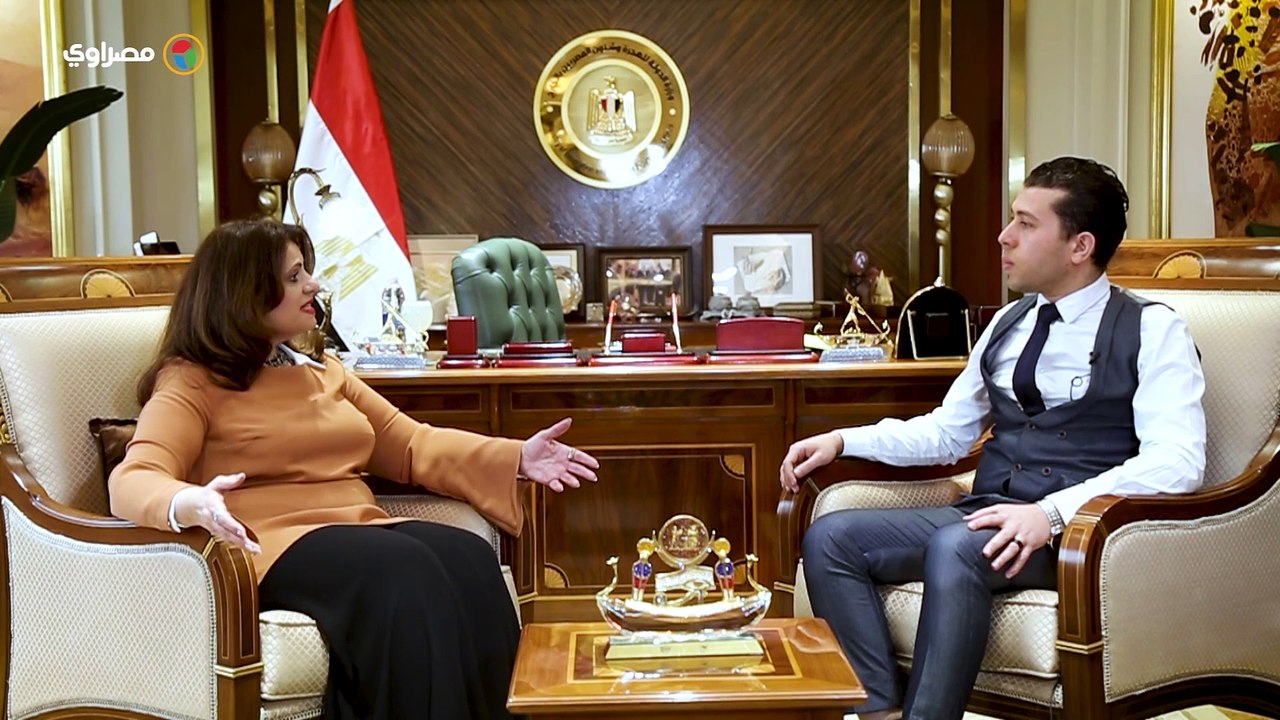وزيرة الهجرة تكشف لـ"مصراوي" سبب انخفاض تحويلات المصريين بالخارج