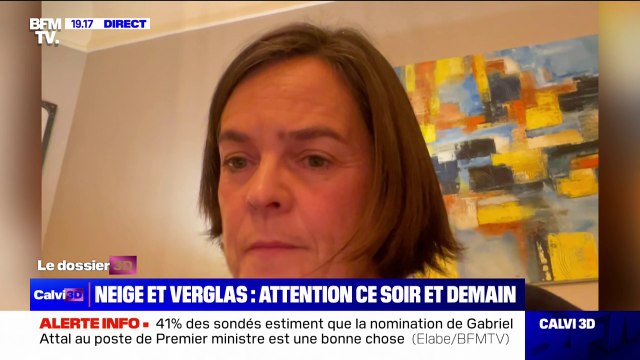 On a un plan qui se met en route très rapidement : Isabelle Wojtowiez, maire de Chantilly (Oise), se prépare aux chutes de neige annoncées dans le département