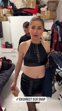 Elle était alors vraisemblablement prête pour reprendre ses activités dans le X...Amandine Pellissard prête pour reprendre le X. Instagram