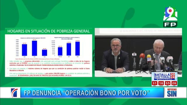 Denuncian “Operación Bono Por Voto” Abinader intenta comprar elecciones | Primera Emisión SIN