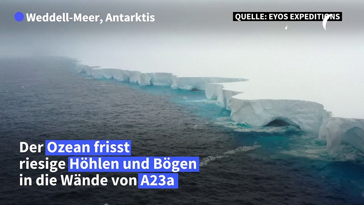Weltgrößter Eisberg verschwindet