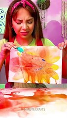 Rainbow Water Drops Shorts