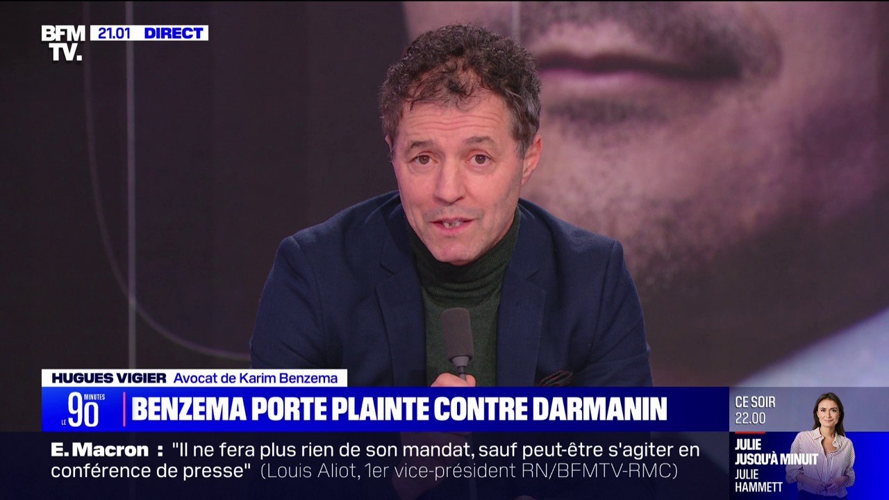L'avocat de Karim Benzema confirme le dépôt d'une plainte contre Gérald Darmanin en réponse aux propos du ministre de l'Intérieur suggérant un "lien notoire" entre l'ex-attaquant du Real Madrid et "les Frères musulmans"